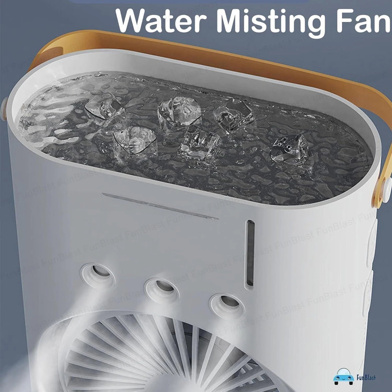 Double Ended Spray Fan Desk Fan with Mist SPSP-82 (Multicolor)