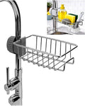kitchen sink soap organizer stand, Sponge Holder (Stainless Steel)